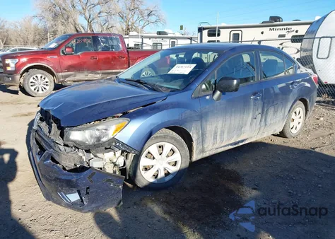 2013 Subaru Impreza 2.0I из США, поврежденный, VIN JF1GJAA69DH021172